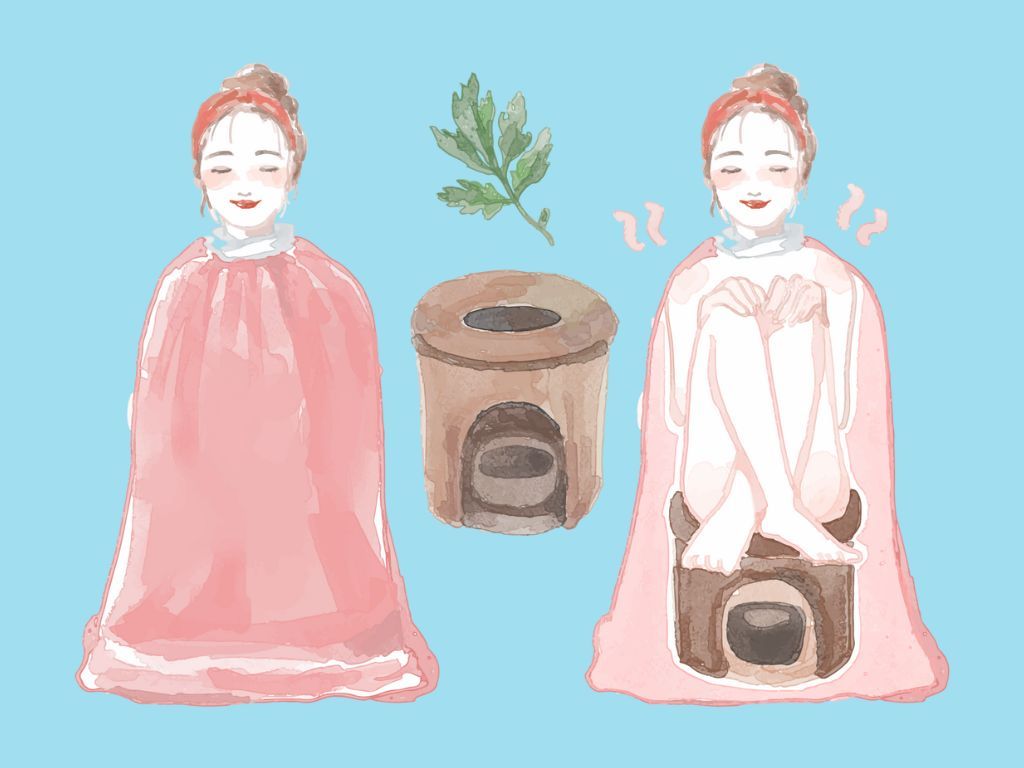 よもぎ蒸し（Yomogi Mushi）